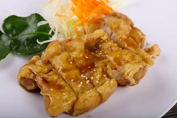 Fried Teriyaki tavuk
