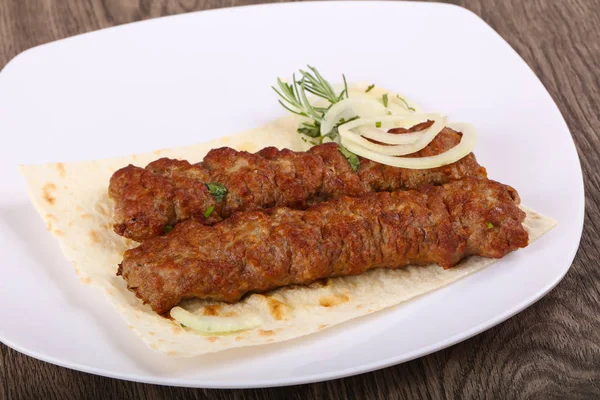 Juicy Kebab alla griglia — Foto Stock