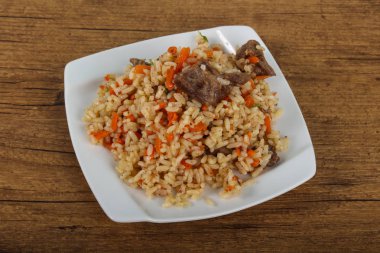 pilav et ve havuç ile