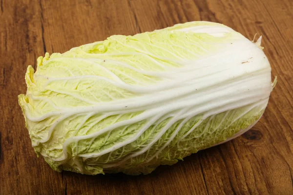 Fresh ripe Chinese cabbage — Stock Photo, Image