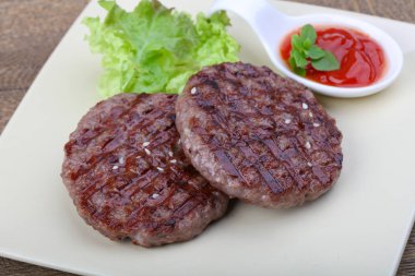 Izgara burger pirzola