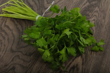 taze maydanoz yaprakları