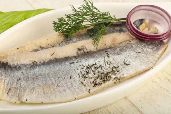 Tuzlu ringa balığı filetosu