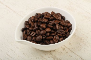 Kavrulmuş kahve çekirdeği.