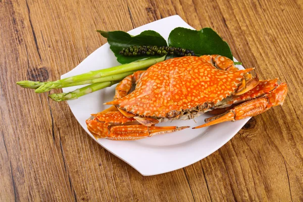 Välsmakande kokt krabba — Stockfoto