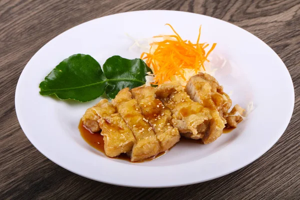 Fried Teriyaki tavuk