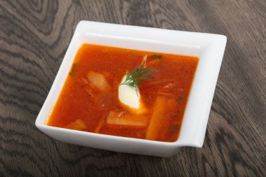 pancar Borcsh çorba kase