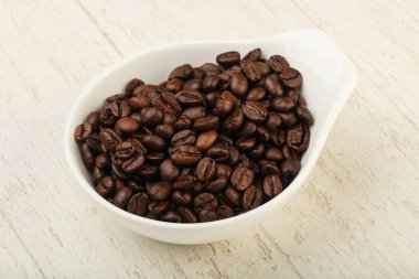 Kavrulmuş kahve çekirdeği.