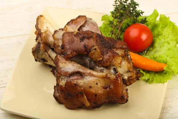 Rodilla de cerdo asado — Foto de Stock