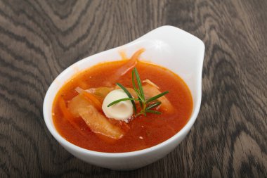 pancar Borcsh çorba kase