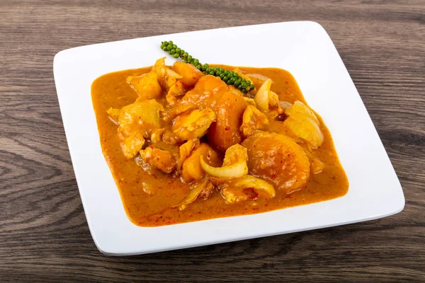 Thai traditional  Penang curry — Stock Photo, Image