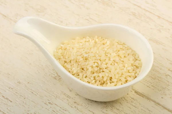 Çiğ pirinç yığın — Stok fotoğraf