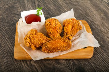 Çıtır tavuk kanatları