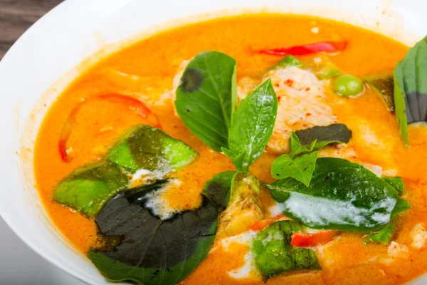 Curry vermelho saboroso — Fotografia de Stock