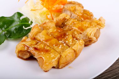 Fried Teriyaki tavuk