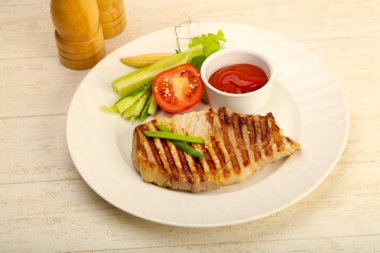 ızgara domuz pirzola