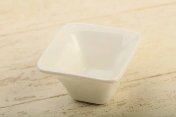 Empty white bowl — Stock Photo, Image