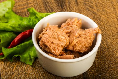 Konserve ton balığı.