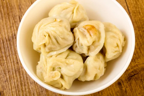 Bolinhos chineses - Momo — Fotografia de Stock