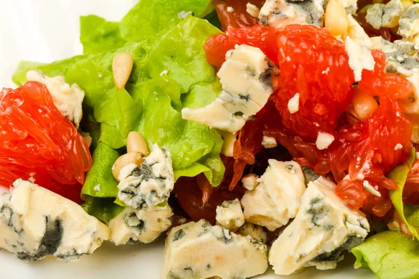 Salada de toranja e queijo azul — Fotografia de Stock