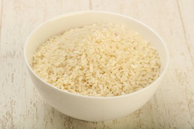 Çiğ pirinç yığın