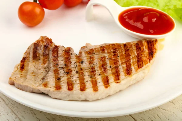 Izgara bağlantı noktası biftek