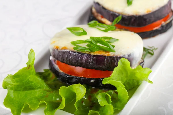 Deliciosa berenjena al horno — Foto de Stock