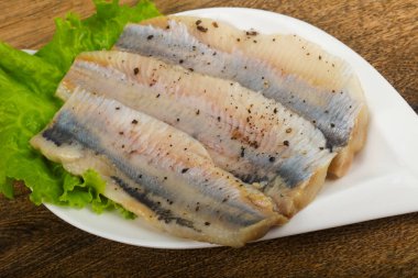 Tuzlu ringa balığı filetosu