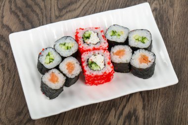 suşi rulo seti