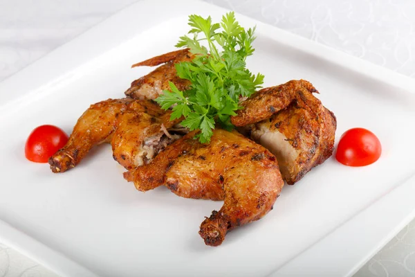 lezzetli kızarmış tavuk