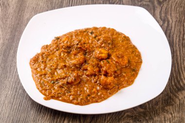 Hint geleneksel karides masala