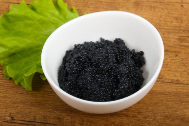 Lezzetli siyah havyar