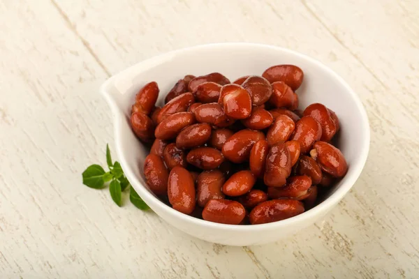 Kidney beans in the bowl — Stock Photo, Image