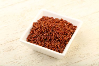 Ham kahverengi pirinç kase 