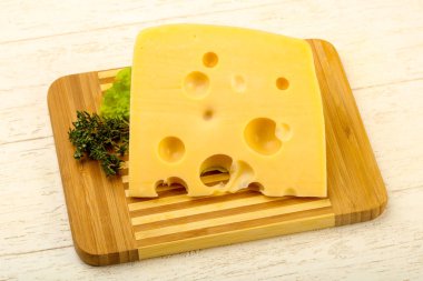 lezzetli peynir parçası