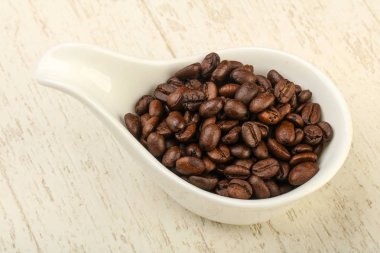 Kavrulmuş kahve çekirdeği.