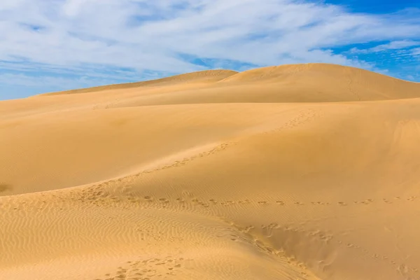 Maspalomas duna - pouštní — Stock fotografie