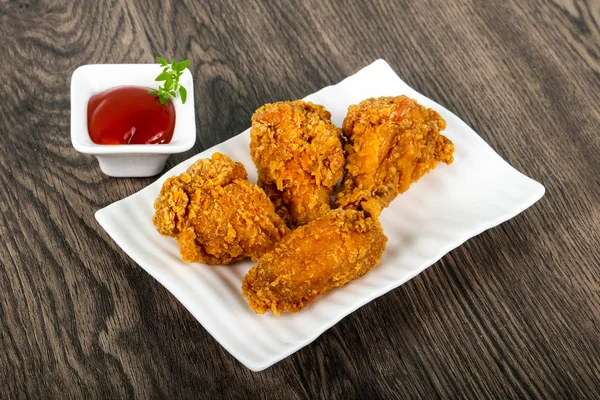 Crispy chicken wings