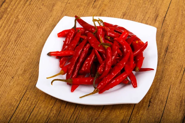 Ingemaakte chilipepers — Stockfoto