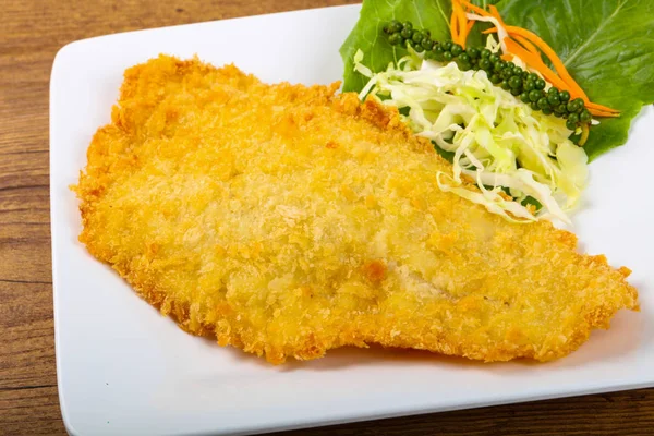 Fried Dory fish — Stock Photo, Image