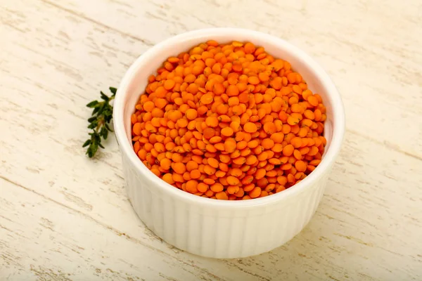 Kabın içinde portakal mercimek 