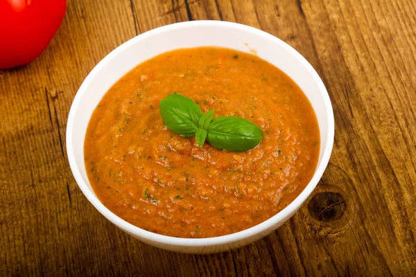 soğuk gazpacho çorbası