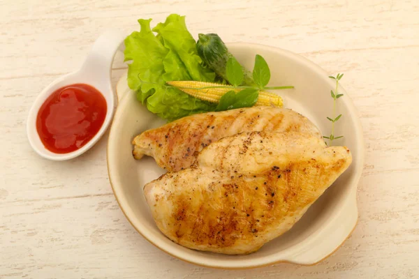 kavrulmuş tavuk göğsü