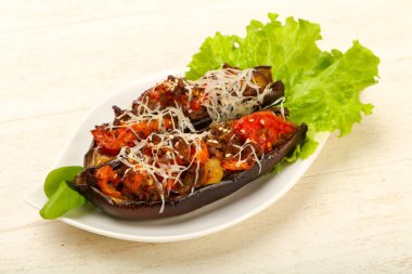 Lezzetli dolma patlıcan