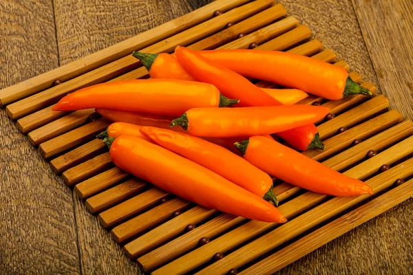 Hot yellow peppers — Stock Photo, Image