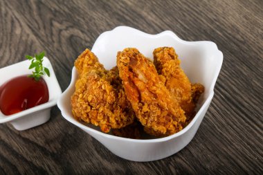 Çıtır tavuk kanatları