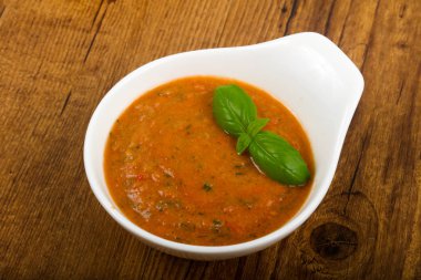 soğuk domates çorbası