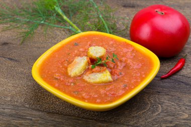 Gazpacho domates çorbası