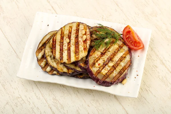 Lezzetli ızgara patlıcan