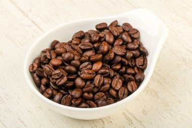 Kavrulmuş kahve çekirdeği.